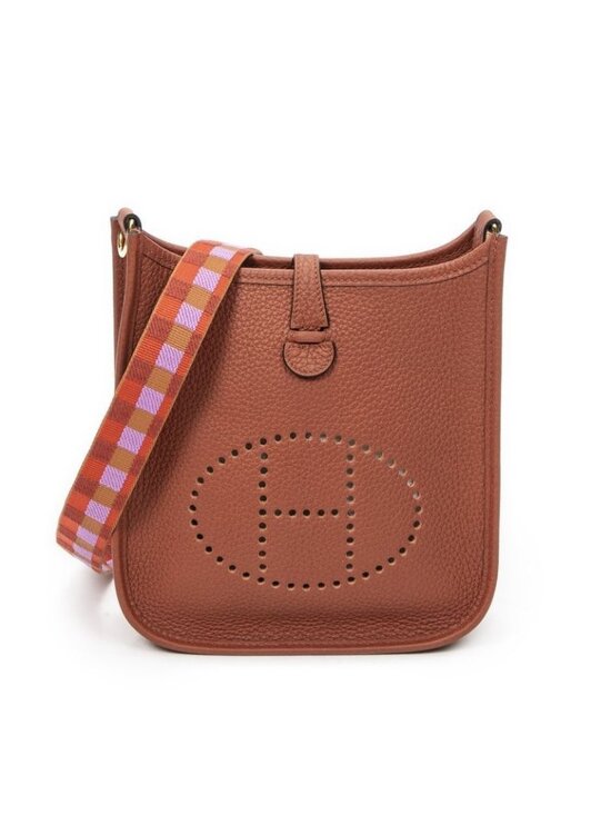 Hermes Handbags - ★SOLD★ Hermes Evelyne Noisette Togo Leather Handbag